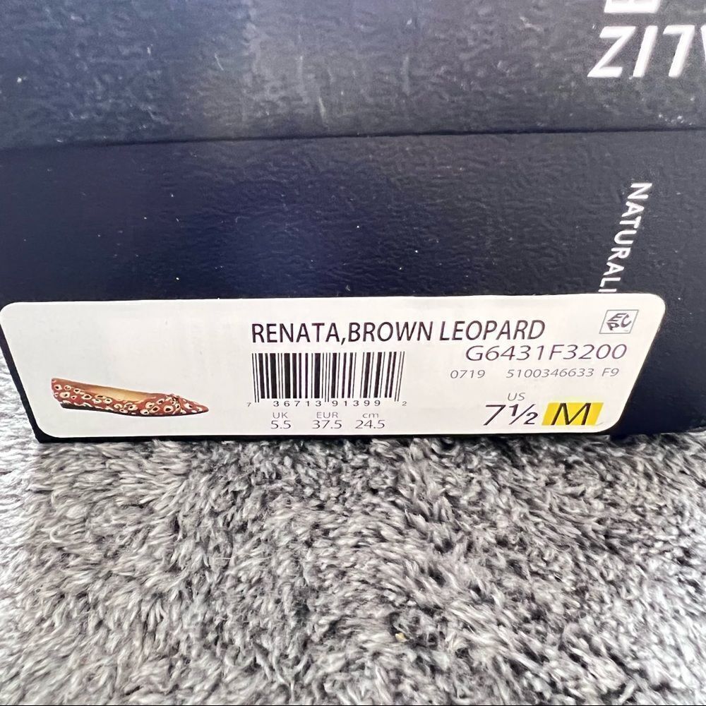 NWT Naturalizer Renata Pointed Flats in Leopard Print 7.5 - Picture 6 of 7